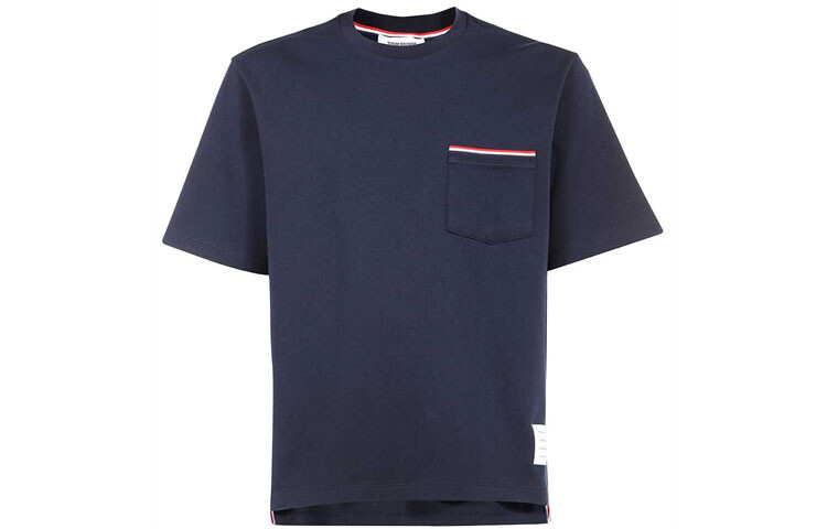 Футболка мужская темно-синяя Thom Browne, темно-синий
Футболка мужская темно-синяя Thom Browne, темно-синий