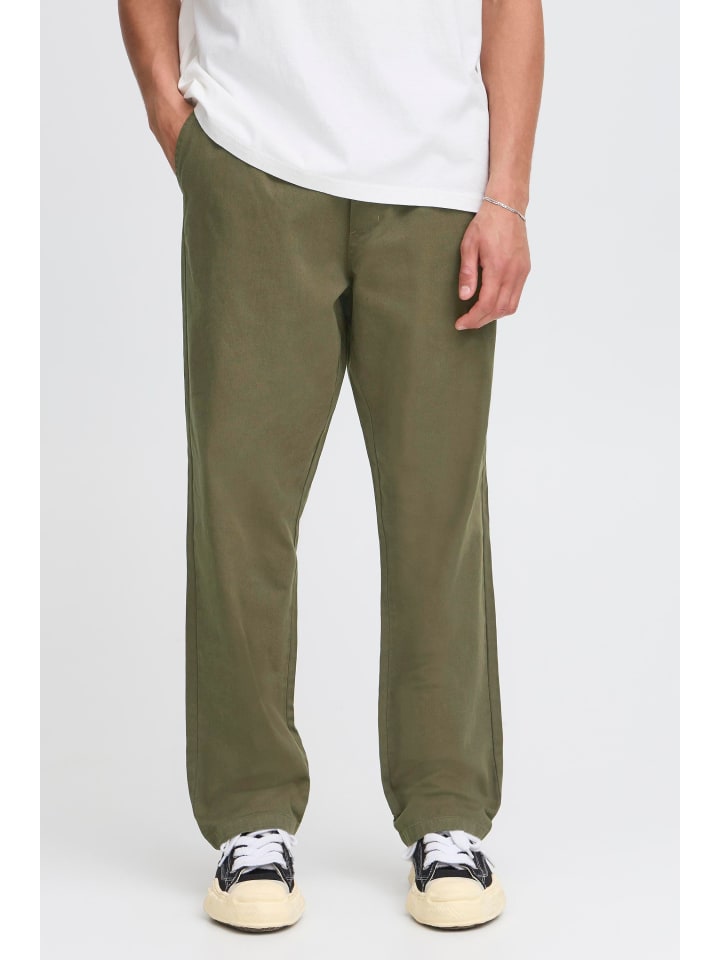 Брюки чинос !SOLID, зеленый 
Брюки чинос !SOLID, зеленый