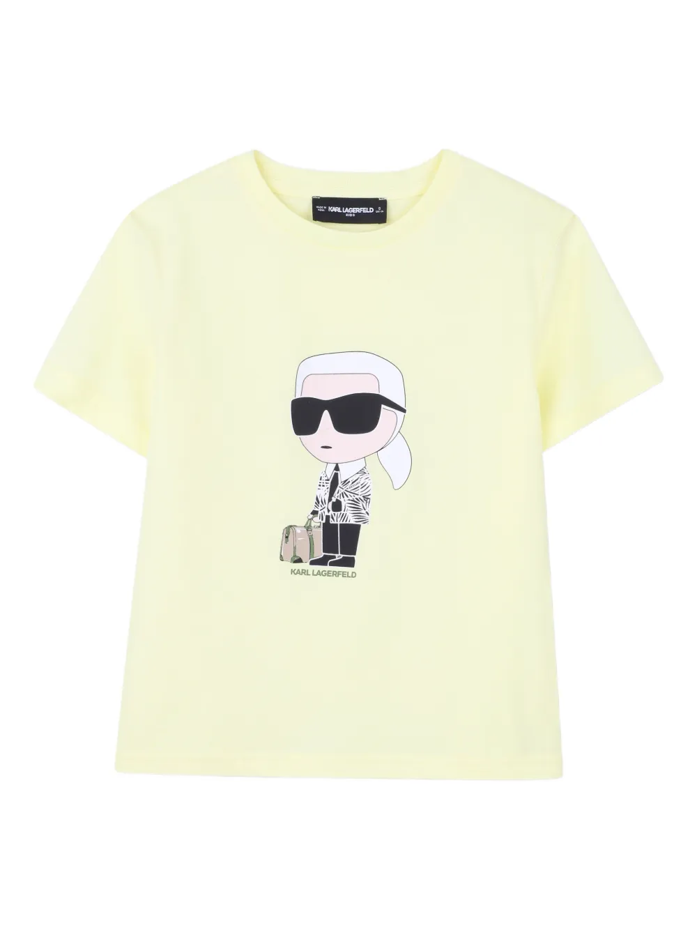 Футболка с принтом Karl Lagerfeld Kids, желтый
Футболка с принтом Karl Lagerfeld Kids, желтый