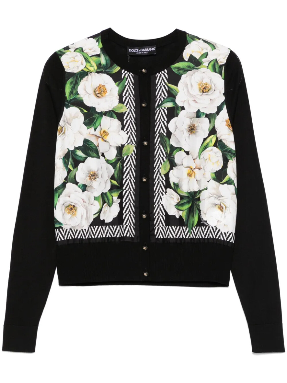Dolce & Gabbana кардиган с цветочным принтом, черный
Dolce & Gabbana кардиган с цветочным принтом, черный