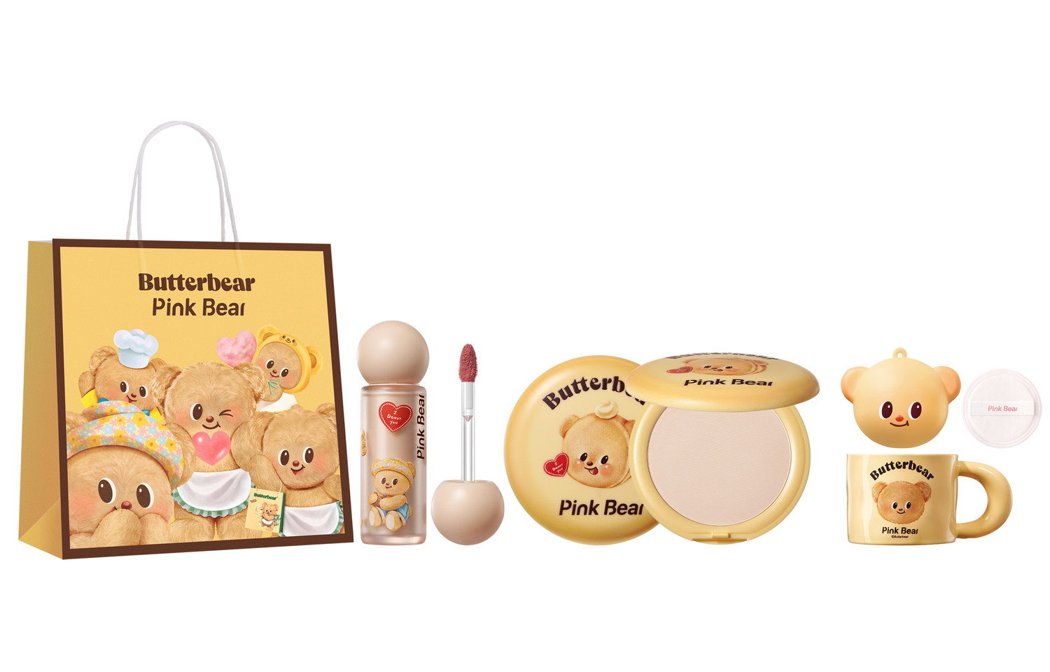 Набор косметики для женщин Pink Bear
Набор косметики для женщин Pink Bear