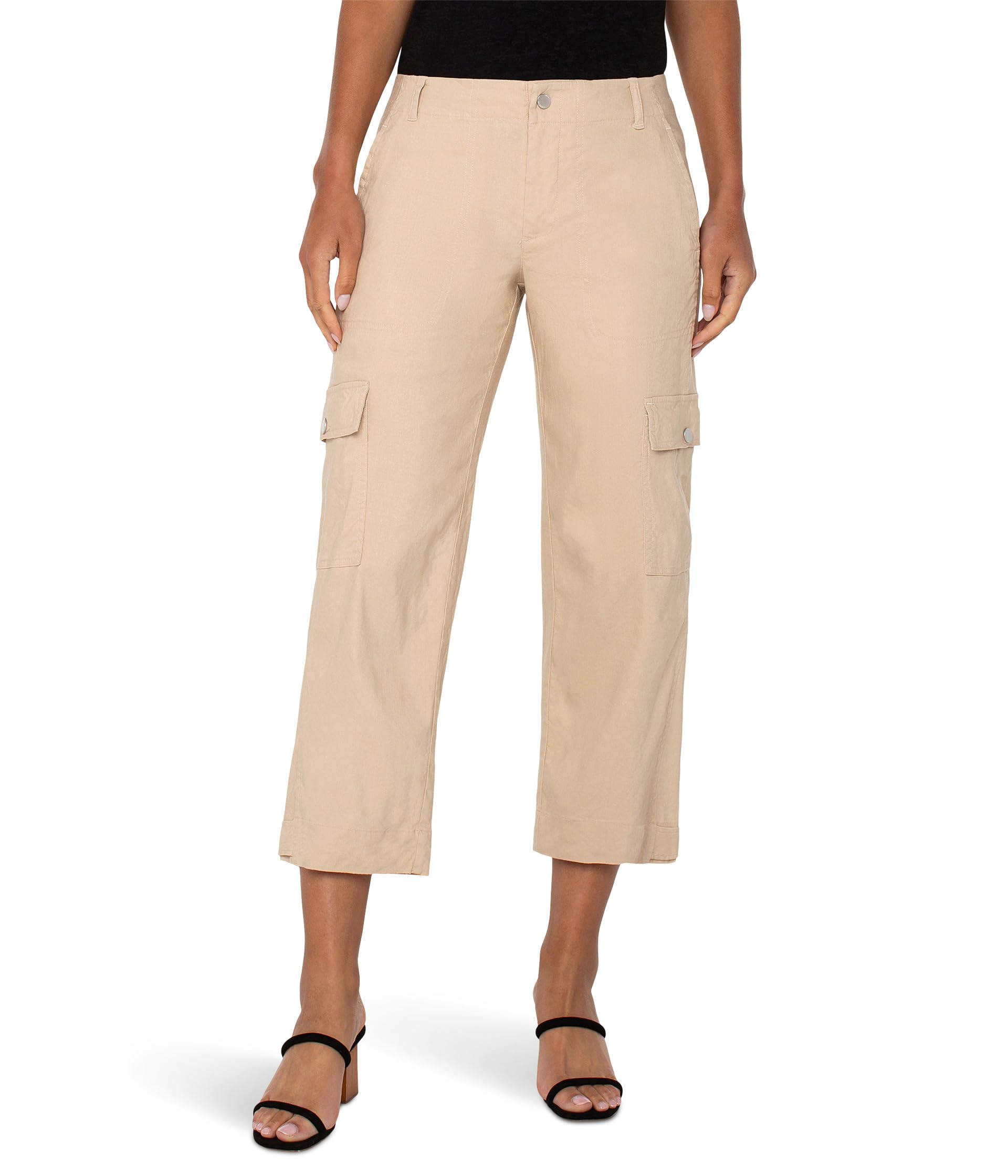 Брюки Liverpool Los Angeles Mid-Rise Utility Crop With Tab Hem & Cargo Pockets Pants, Hazelnut
Брюки Liverpool Los Angeles Mid-Rise Utility Crop With Tab Hem & Cargo Pockets Pants, Hazelnut
