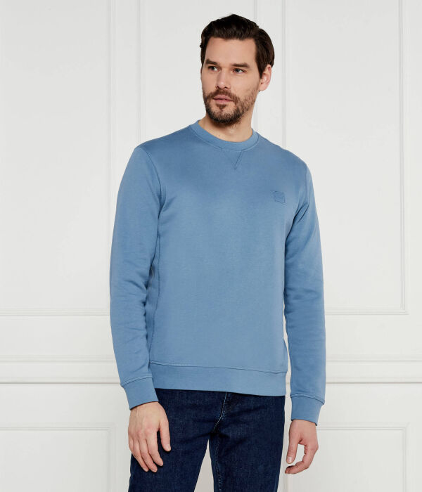 Свитер вестстарт Regular fit Boss Orange, синий
Свитер вестстарт Regular fit Boss Orange, синий