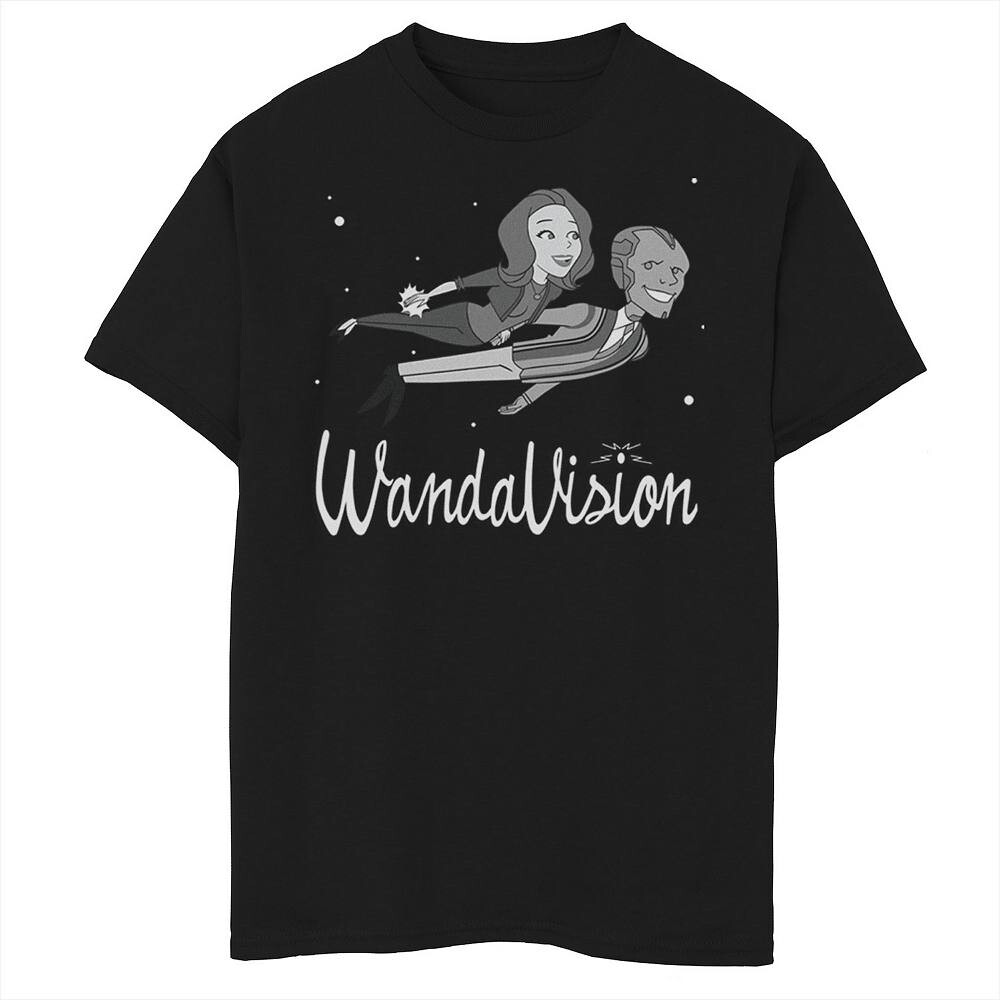 Футболка с логотипом Marvel Wandavision Flying Stars для мальчиков 8–20 лет, черный
Футболка с логотипом Marvel Wandavision Flying Stars для мальчиков 8–20 лет, черный