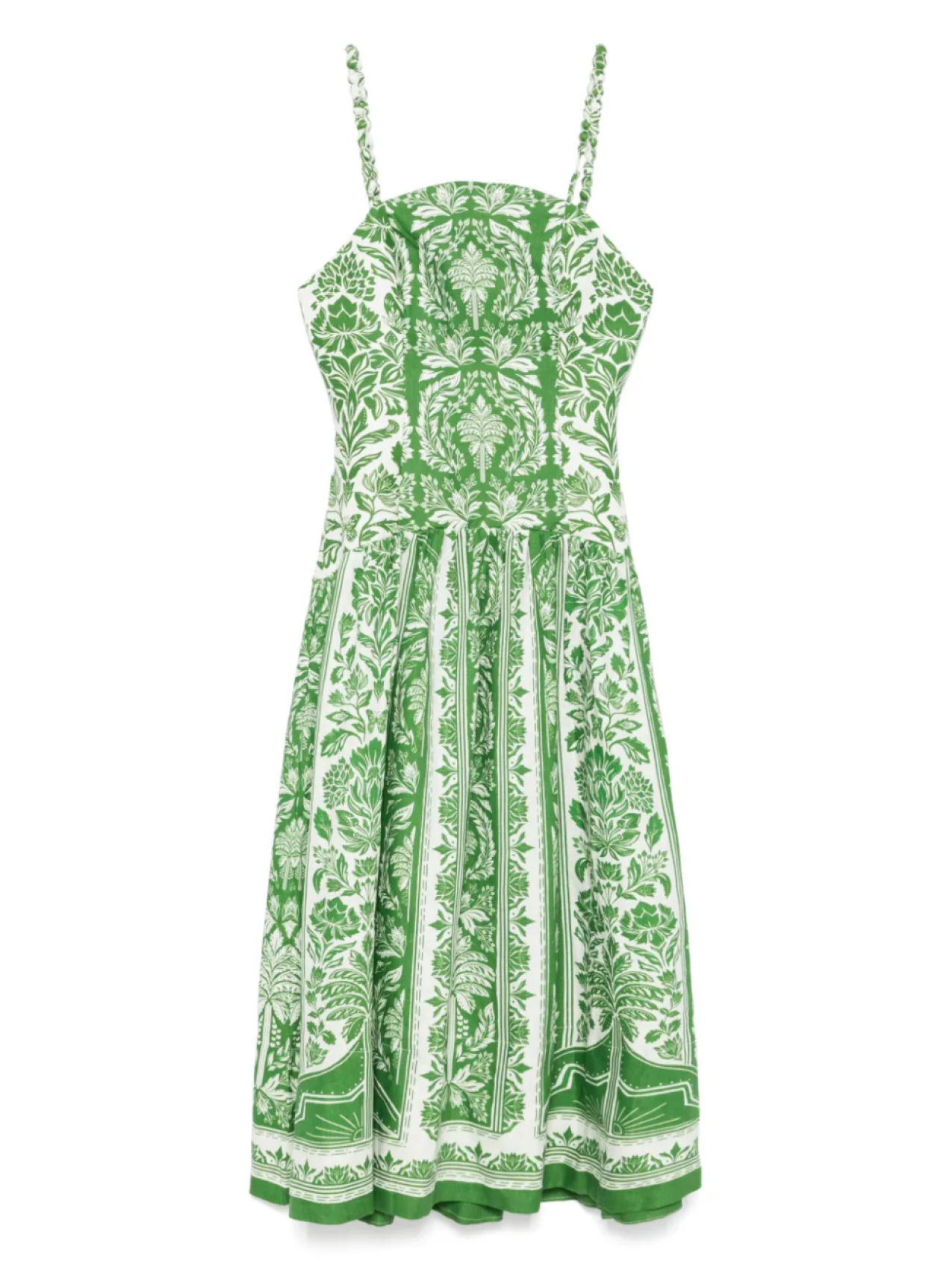 Платье миди Delicate Tapestry FARM Rio, зеленый 
Платье миди Delicate Tapestry FARM Rio, зеленый