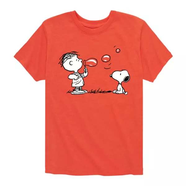 Футболка для мальчиков 8-20 лет с принтом "Арахис" и Снупи в пузырях Licensed Character, цвет heather orange, Оранжевый, Футболка для мальчиков 8-20 лет с принтом "Арахис" и Снупи в пузырях Licensed Character, цвет heather orange
Футболка для мальчиков 8-20 лет с принтом "Арахис" и Снупи в пузырях Licensed Character, цвет heather orange, Оранжевый, Футболка для мальчиков 8-20 лет с принтом "Арахис" и Снупи в пузырях Licensed Character, цвет heather orange