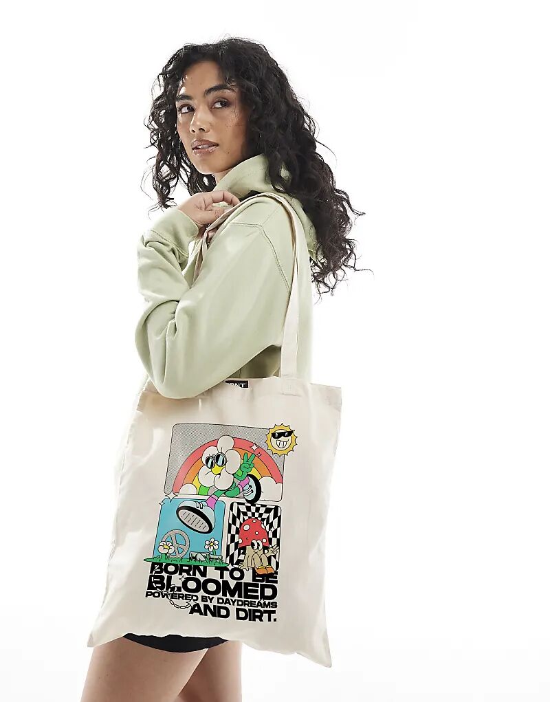 Сумка-тоут PRNT Bloomed натурального цвета
Сумка-тоут PRNT Bloomed натурального цвета