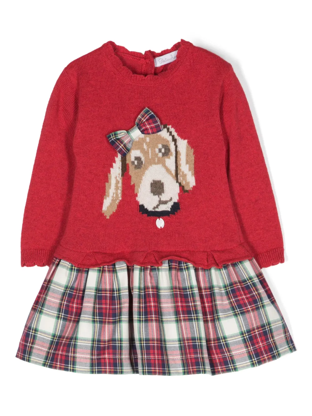 Платье с подолом в клетку тартан Patachou, красный
Платье с подолом в клетку тартан Patachou, красный