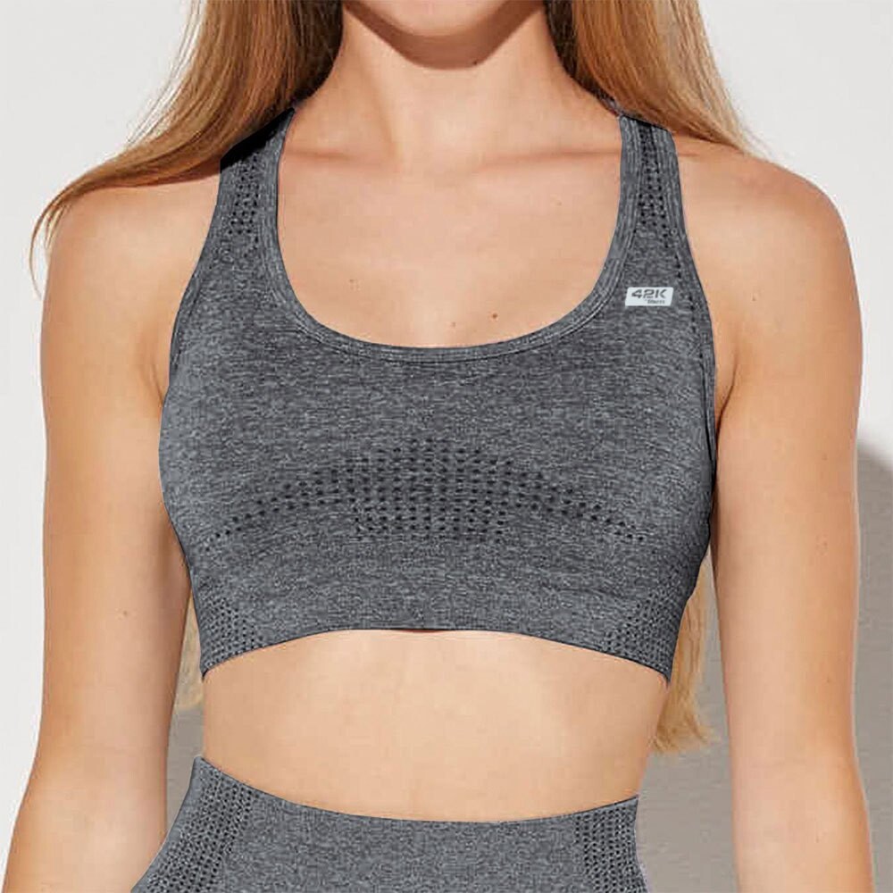Спортивный бюстгальтер 42k Running Inspire, серый
Спортивный бюстгальтер 42k Running Inspire, серый