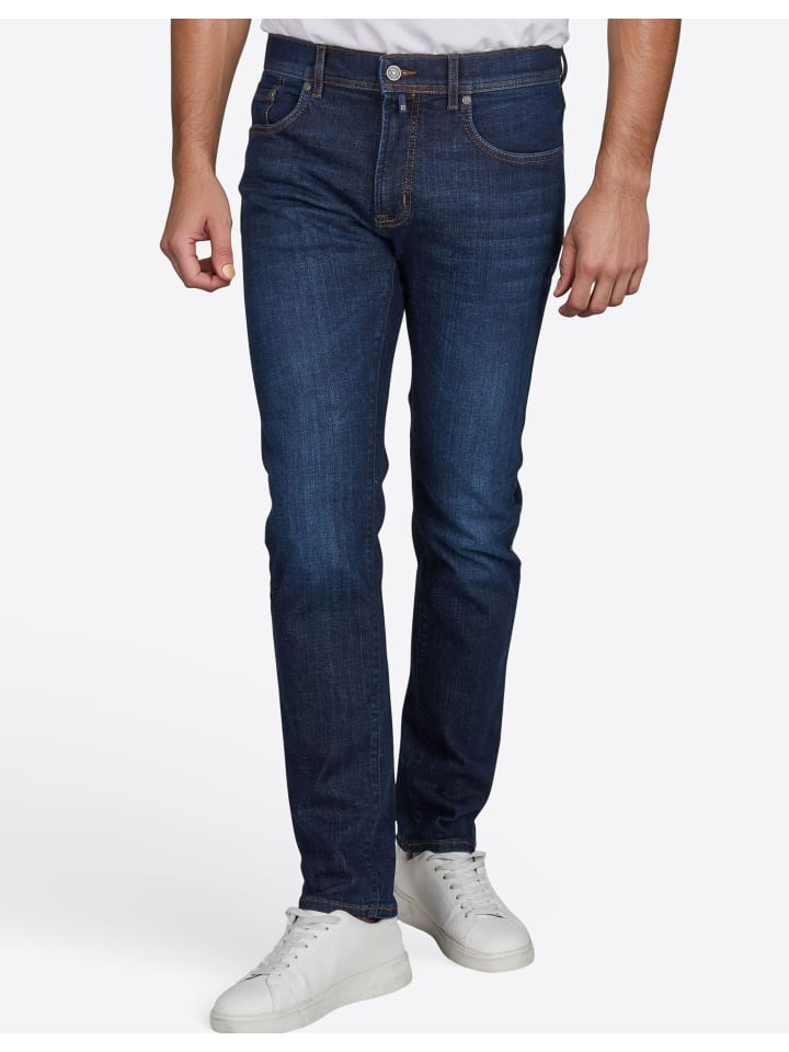 Pierre Cardin Джинсы Laval темно-синего цвета, использованные усы
Pierre Cardin Джинсы Laval темно-синего цвета, использованные усы