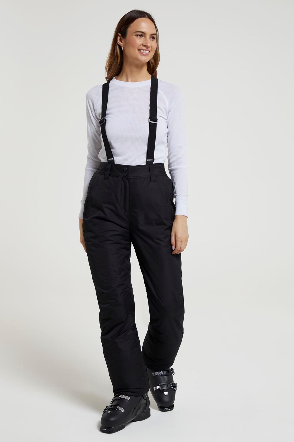 Водонепроницаемые брюки Moon Slim Ski Pants Mountain Warehouse, черный
Водонепроницаемые брюки Moon Slim Ski Pants Mountain Warehouse, черный