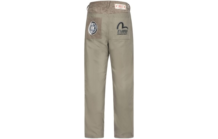 Повседневные брюки мужские цвета хаки Evisu, хаки
Повседневные брюки мужские цвета хаки Evisu, хаки