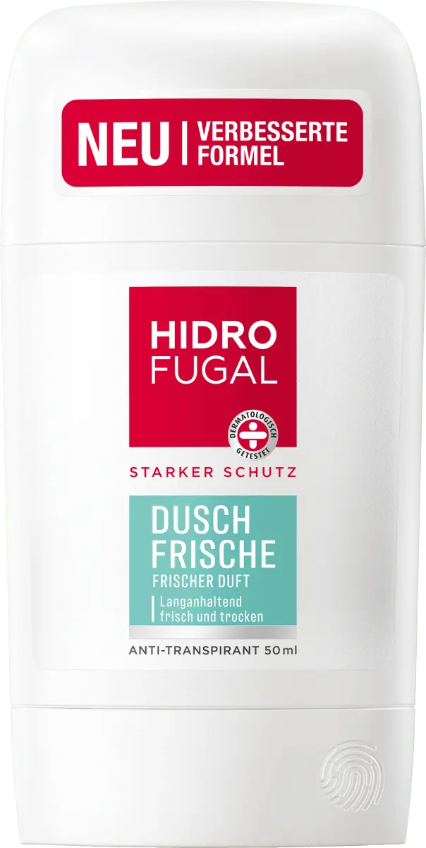 Дезодорант-стик-антиперспирант Свежесть душа 50 мл Hidrofugal
Дезодорант-стик-антиперспирант Свежесть душа 50 мл Hidrofugal
