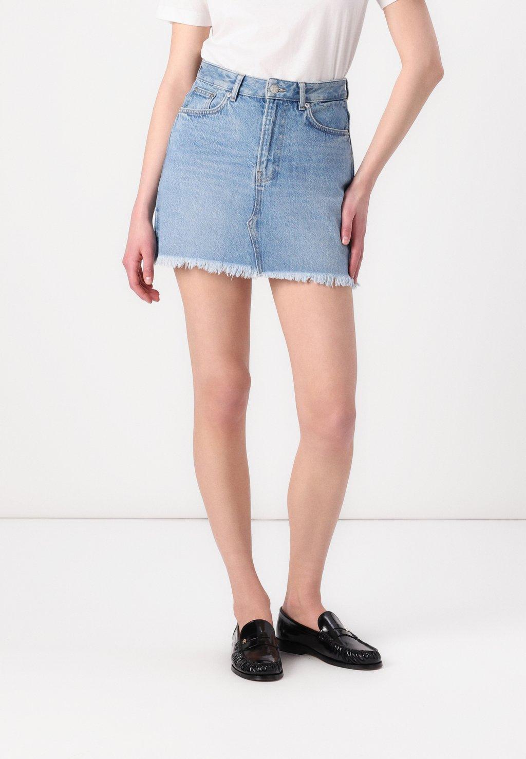 Мини-юбка SHELLY SKIRT - Denim skirt Samsøe Samsøe, светло-голубой
Мини-юбка SHELLY SKIRT - Denim skirt Samsøe Samsøe, светло-голубой