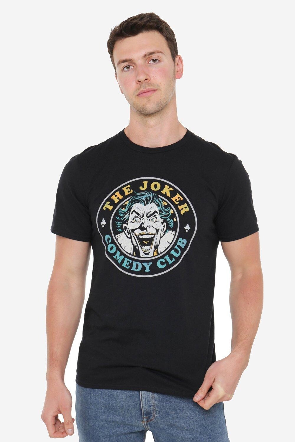 Мужская футболка Joker Comedy Club DC Comics, черный
Мужская футболка Joker Comedy Club DC Comics, черный