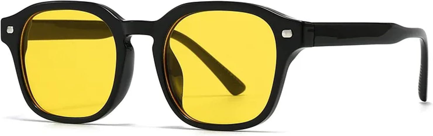 Модные винтажные классические солнцезащитные очки с заклепками для женщин и мужчин, роскошные, в стиле панк, популярные, для активного отдыха, защита от УФ-излучения UV400 TYUVIVO, Black Yellow
Модные винтажные классические солнцезащитные очки с заклепками для женщин и мужчин, роскошные, в стиле панк, популярные, для активного отдыха, защита от УФ-излучения UV400 TYUVIVO, Black Yellow