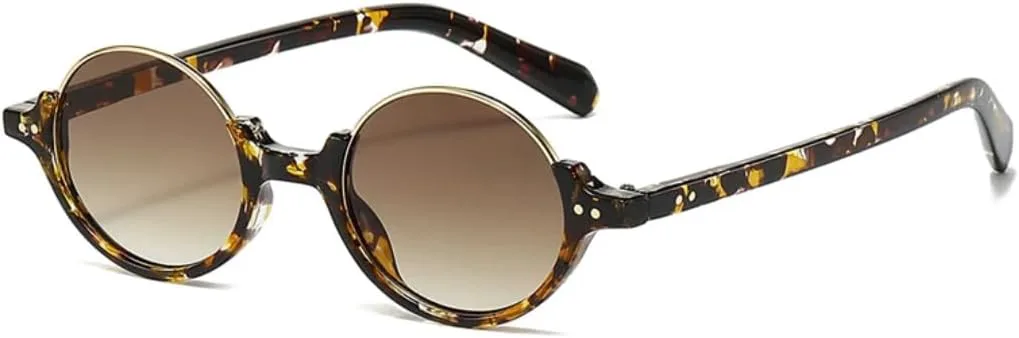 Винтажные круглые солнцезащитные очки для женщин, модные градиентные очки UV400, мужские трендовые очки с заклепками в стиле панк UUPTTPL, Pattern Tea Gradient
Винтажные круглые солнцезащитные очки для женщин, модные градиентные очки UV400, мужские трендовые очки с заклепками в стиле панк UUPTTPL, Pattern Tea Gradient