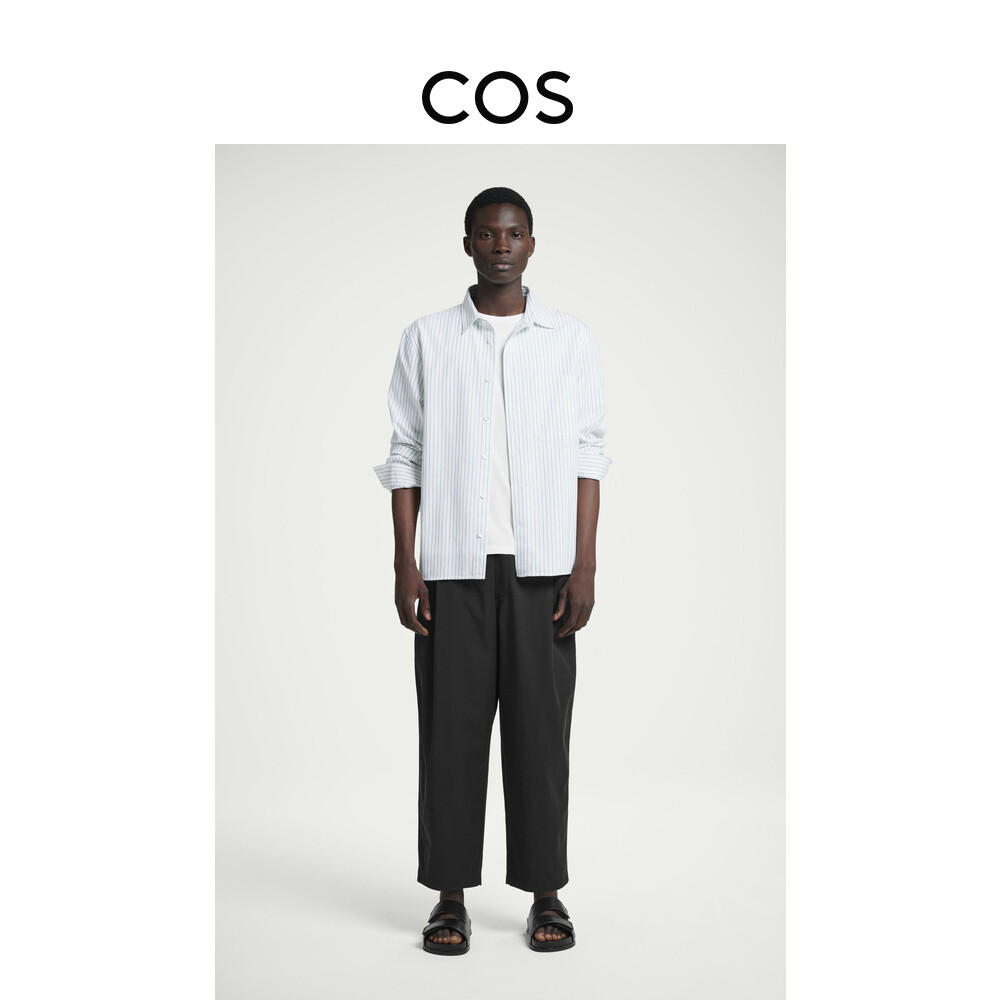 Мужские прямые брюки Cos с эластичной резинкой на талии, черный
Мужские прямые брюки Cos с эластичной резинкой на талии, черный