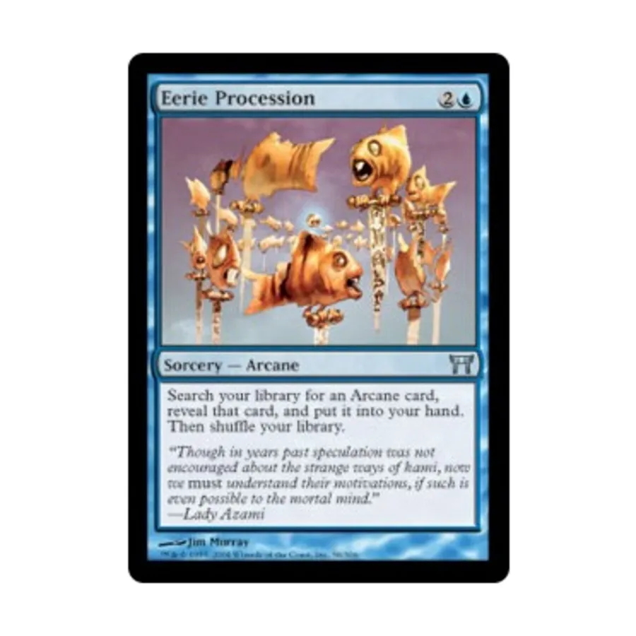 CCG Жуткая процессия (U), MTG - Champions of Kamigawa
CCG Жуткая процессия (U), MTG - Champions of Kamigawa