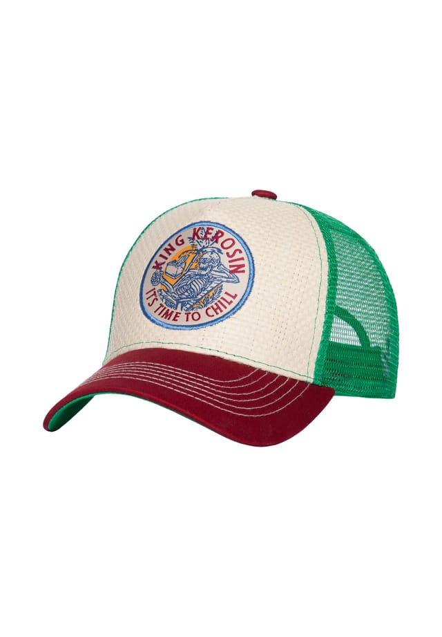 Кепка дальнобойщика с соломенным эффектом — пора расслабиться King Kerosin, бежевый
Кепка дальнобойщика с соломенным эффектом — пора расслабиться King Kerosin, бежевый