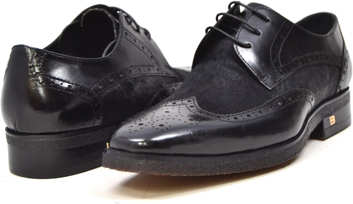 Мужские классические туфли British Collection Charles из кожи и пони, черный
Мужские классические туфли British Collection Charles из кожи и пони, черный