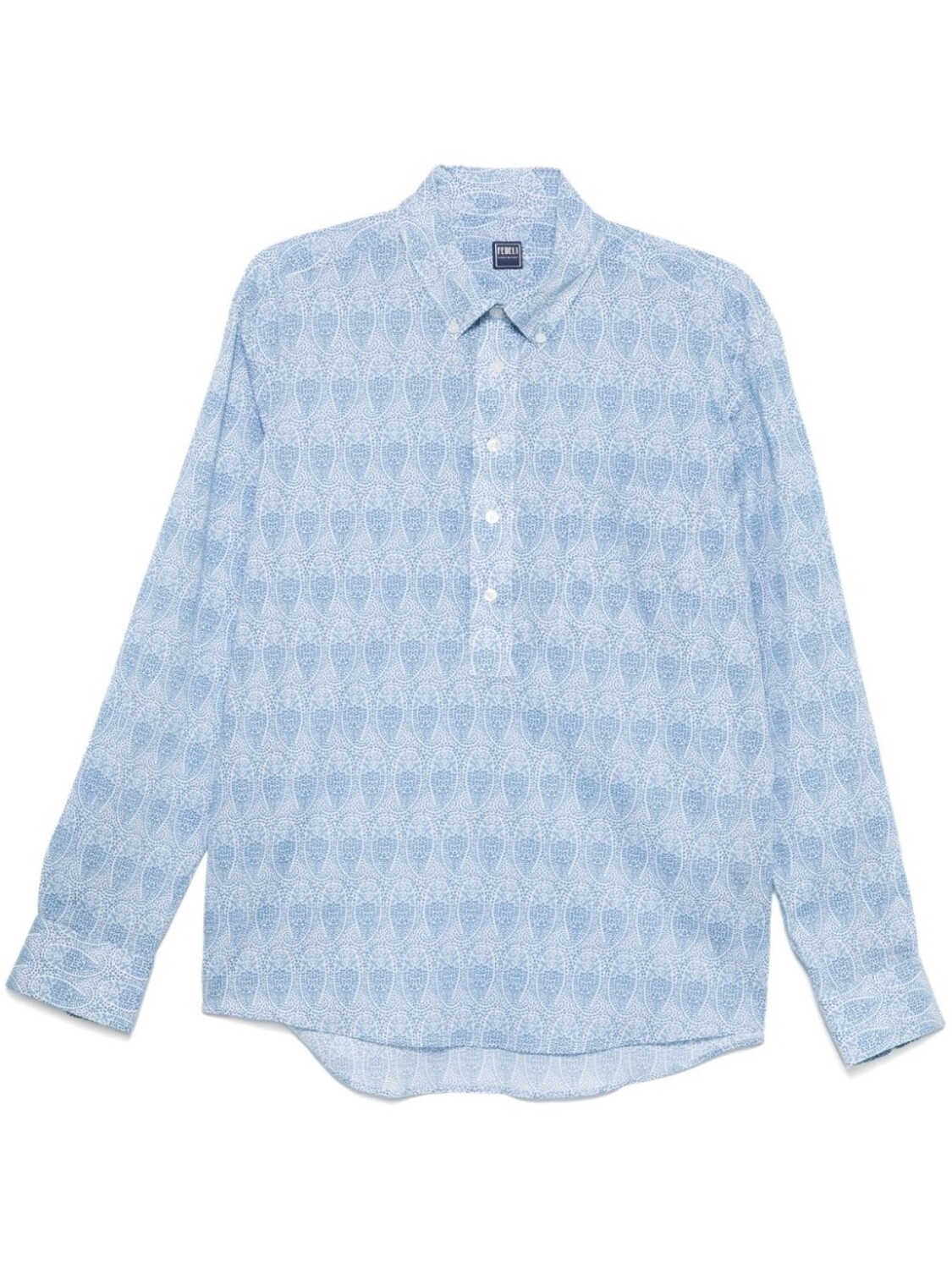 Fedeli рубашка с принтом пейсли, белый
Fedeli рубашка с принтом пейсли, белый