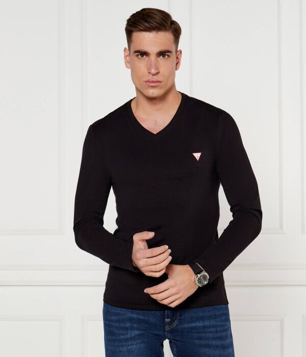 Лонгслив мужской Guess Jeans из органического хлопка, черный
Лонгслив мужской Guess Jeans из органического хлопка, черный