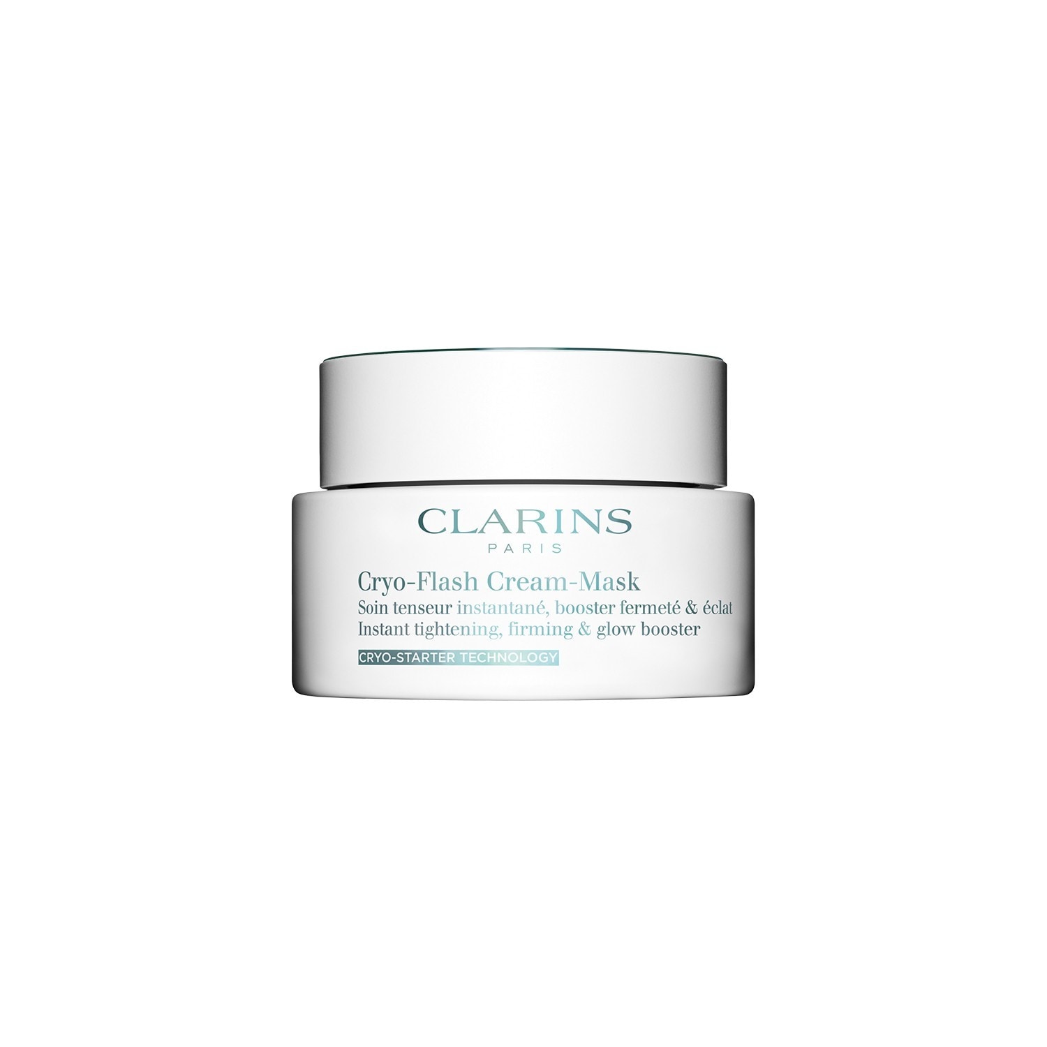 Маска для лица cryo-flash cream-mask Clarins, объем 75 мл.
Маска для лица cryo-flash cream-mask Clarins, объем 75 мл.