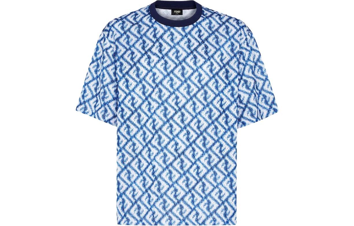 Футболка мужская синяя Fendi, синий
Футболка мужская синяя Fendi, синий
