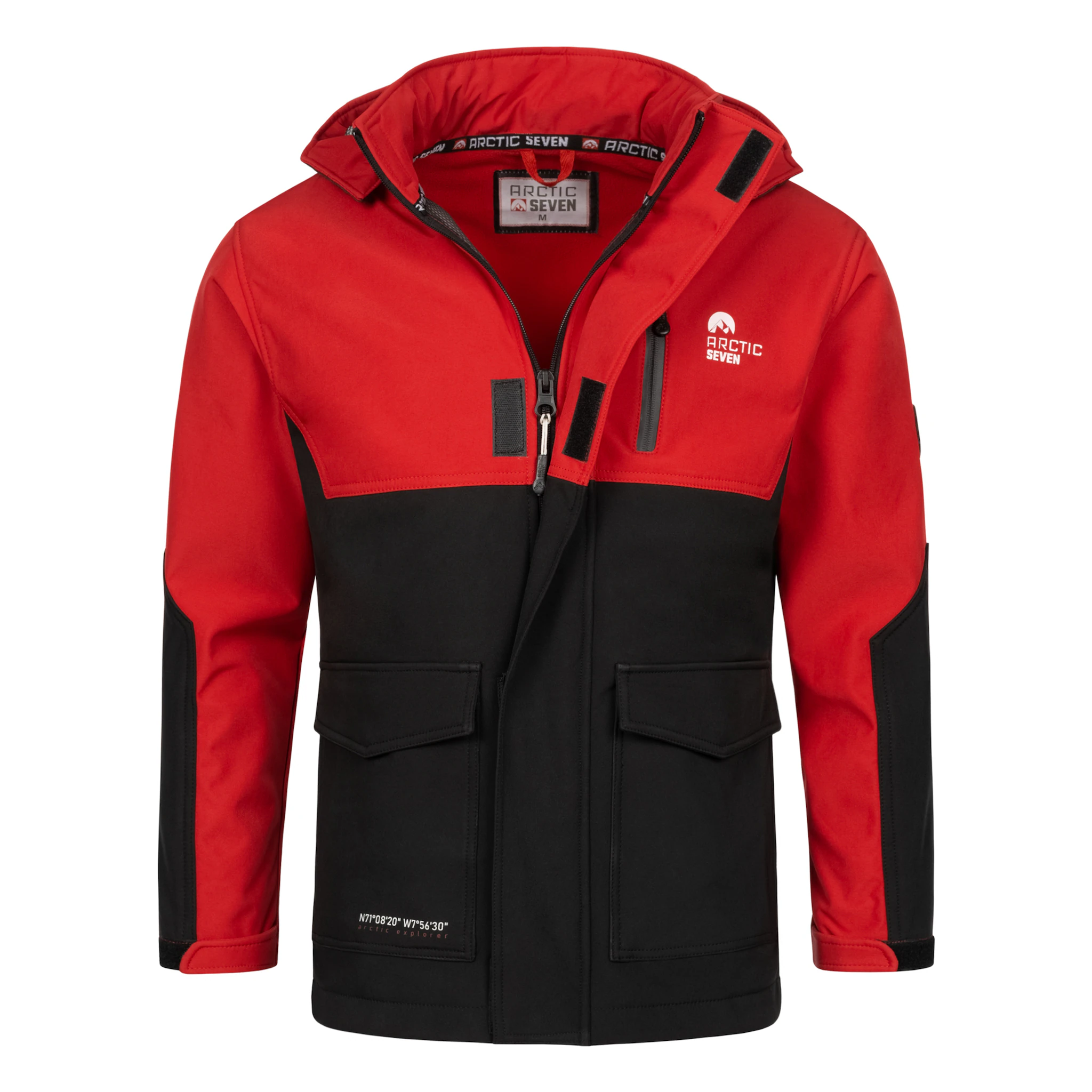 Куртка софтшелл Arctic Seven "ASRenaldoo", спортивная функциональная куртка, цвет Rot - Schwarz
Куртка софтшелл Arctic Seven "ASRenaldoo", спортивная функциональная куртка, цвет Rot - Schwarz