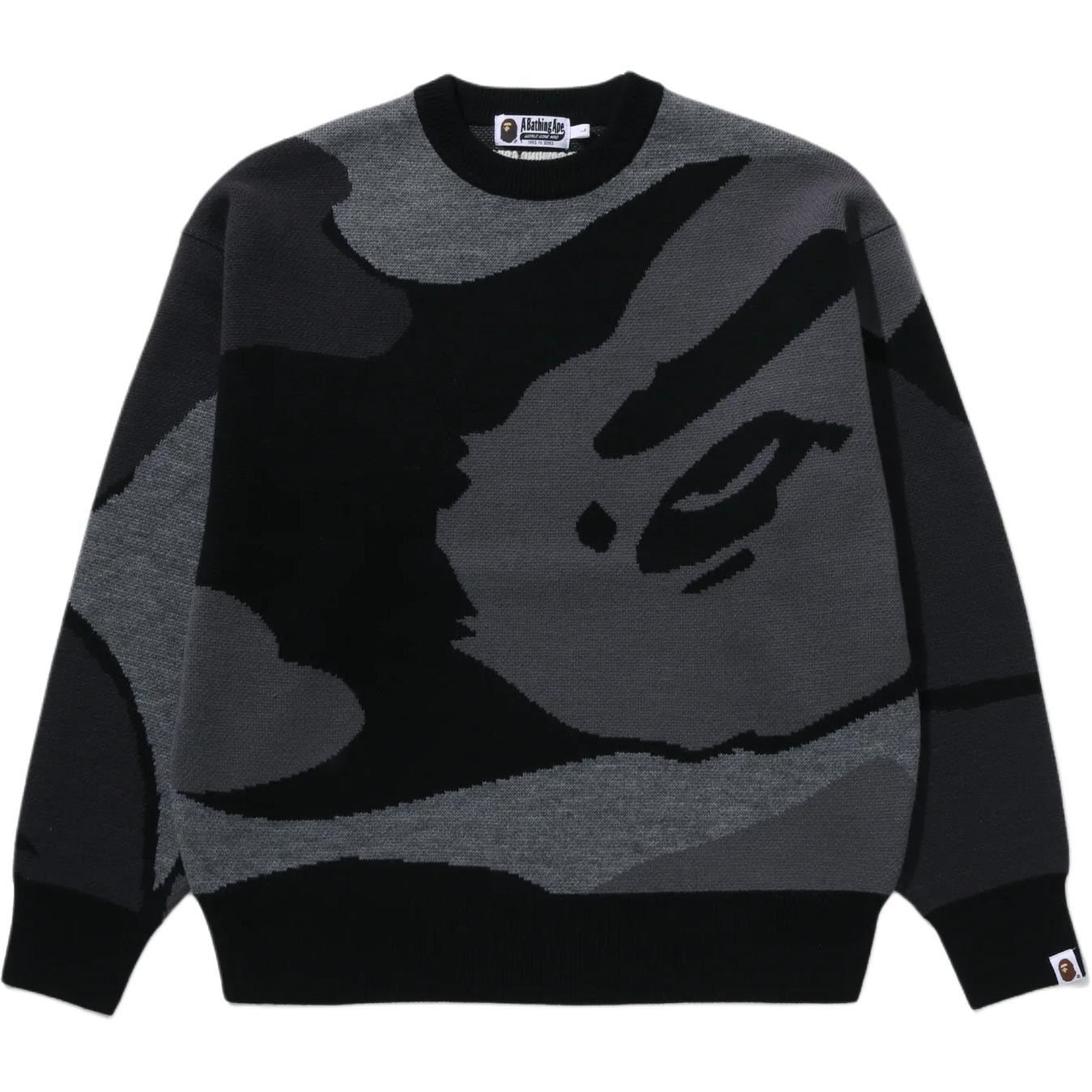 Мужской свитер FW25 A Bathing Ape, черный
Мужской свитер FW25 A Bathing Ape, черный