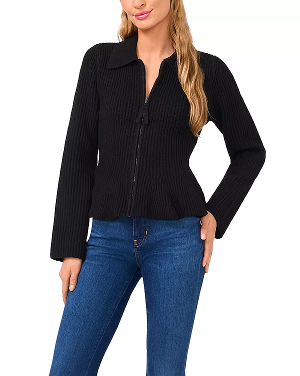 Куртка Luella с застежкой-молнией и баской спереди Ted Baker, черный
Куртка Luella с застежкой-молнией и баской спереди Ted Baker, черный