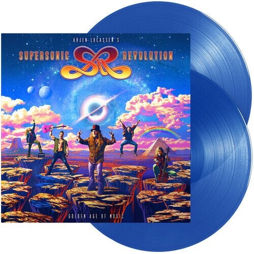 Виниловая пластинка Arjen Lucassen'S Supersonic Revolution - Golden Age Of Music - Transparent Blue
Виниловая пластинка Arjen Lucassen'S Supersonic Revolution - Golden Age Of Music - Transparent Blue