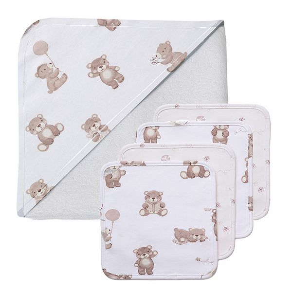 Подарочный набор для ванны Tractor ride из 5 предметов Living Textiles Baby, Cuddly Bear
Подарочный набор для ванны Tractor ride из 5 предметов Living Textiles Baby, Cuddly Bear