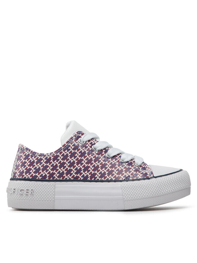 Тканевые кроссовки Low Cut Lace-Up Sneaker T3A9-32289-0753 Tommy Hilfiger, красочный/темно-красный
Тканевые кроссовки Low Cut Lace-Up Sneaker T3A9-32289-0753 Tommy Hilfiger, красочный/темно-красный