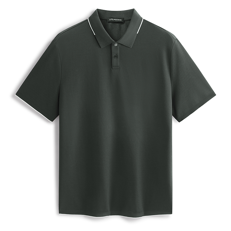 PEACEBIRD MEN Поло мужское Gray Green 1
PEACEBIRD MEN Поло мужское Gray Green 1