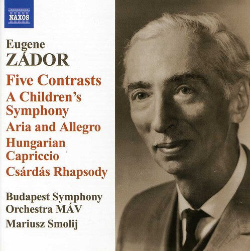 CD диск Zador / Budapest Sym Orch Mav / Smolij: Five Contrasts / Children's Sym & Aria & Allegro
CD диск Zador / Budapest Sym Orch Mav / Smolij: Five Contrasts / Children's Sym & Aria & Allegro