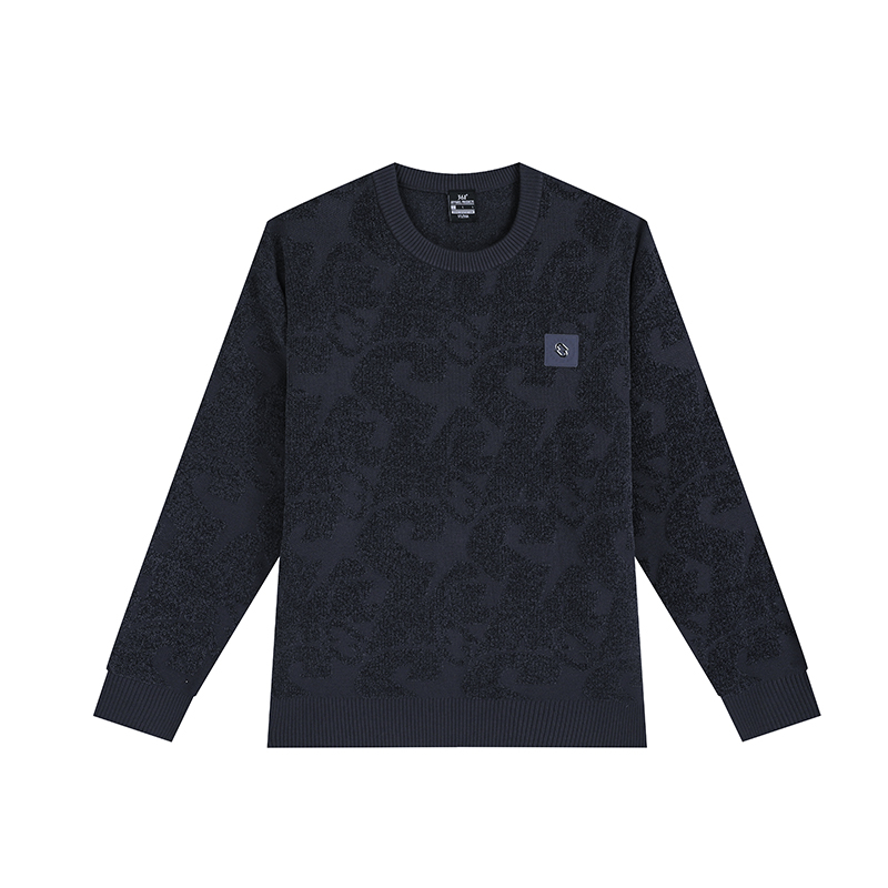 361° Трикотажный свитер для мужчин Logan серого цвета с круглым вырезом, умеренной посадки
361° Трикотажный свитер для мужчин Logan серого цвета с круглым вырезом, умеренной посадки