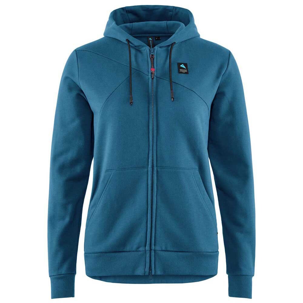 Толстовка Klättermusen Runa Maker Full Zip, синий 
Толстовка Klättermusen Runa Maker Full Zip, синий