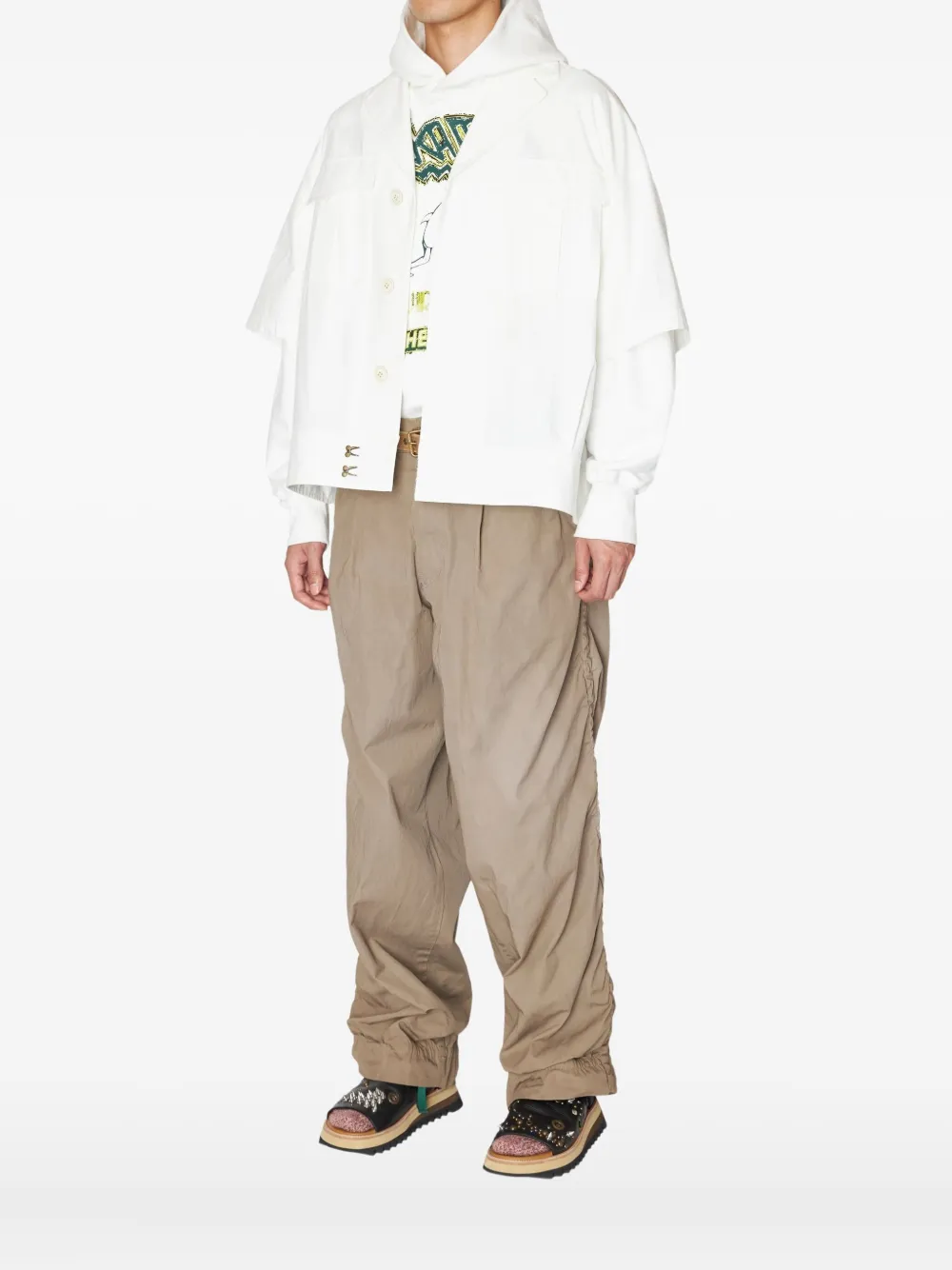 Худи с графичным принтом Kolor, белый
Худи с графичным принтом Kolor, белый