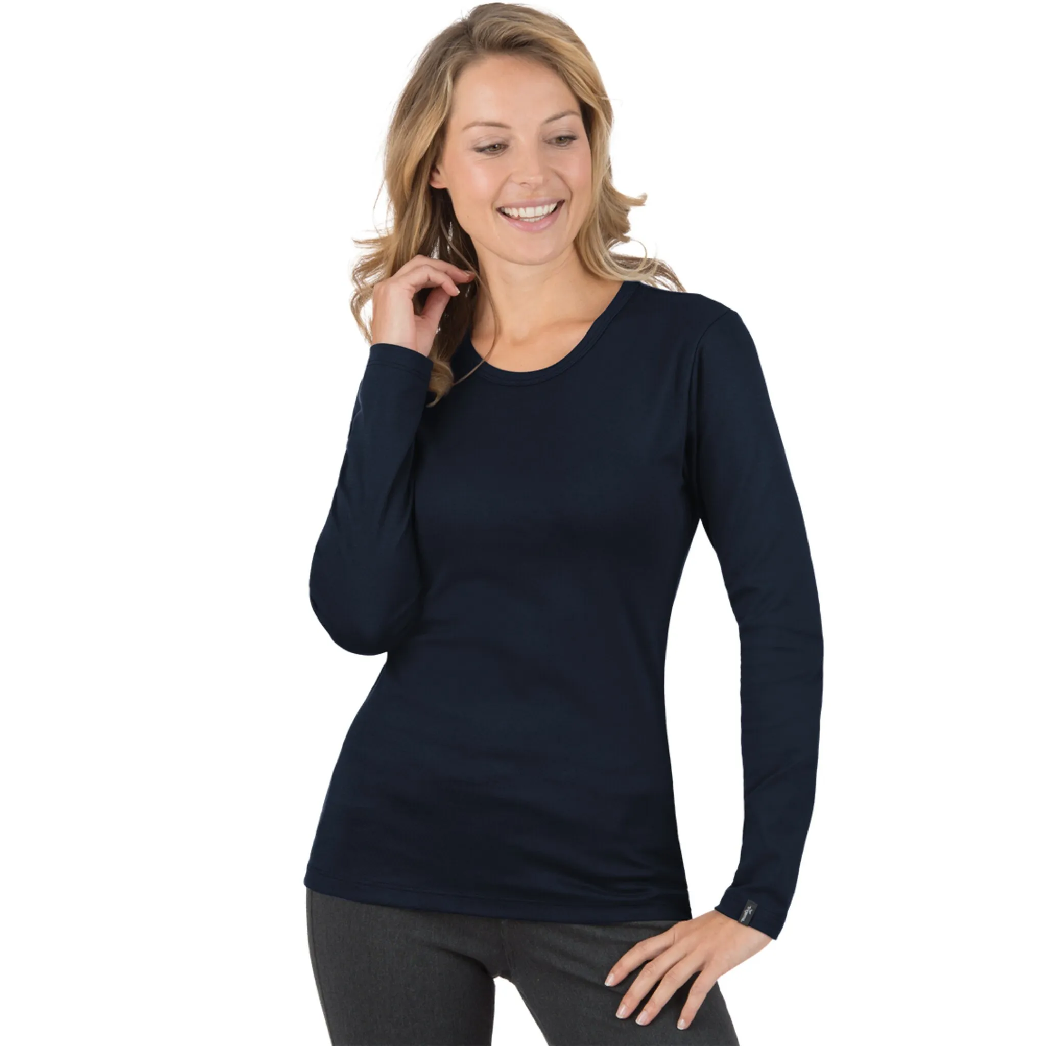 Trigema с длинным рукавом "Рубашка с длинным рукавом TRIGEMA", цвет морской волны
Trigema с длинным рукавом "Рубашка с длинным рукавом TRIGEMA", цвет морской волны