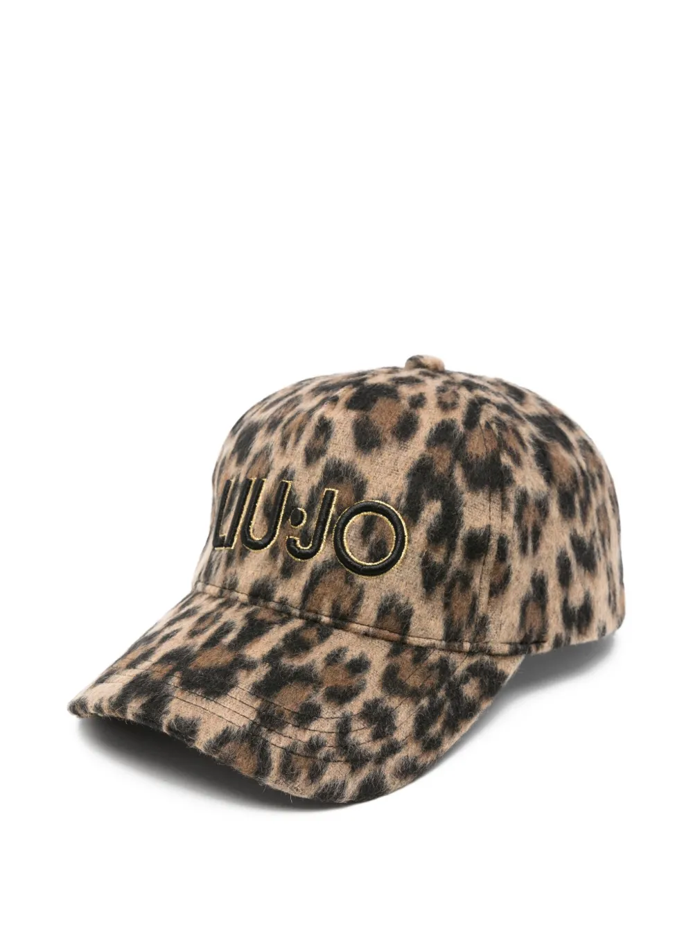 Бейсболка с леопардовым принтом LIU JO, коричневый 
Бейсболка с леопардовым принтом LIU JO, коричневый