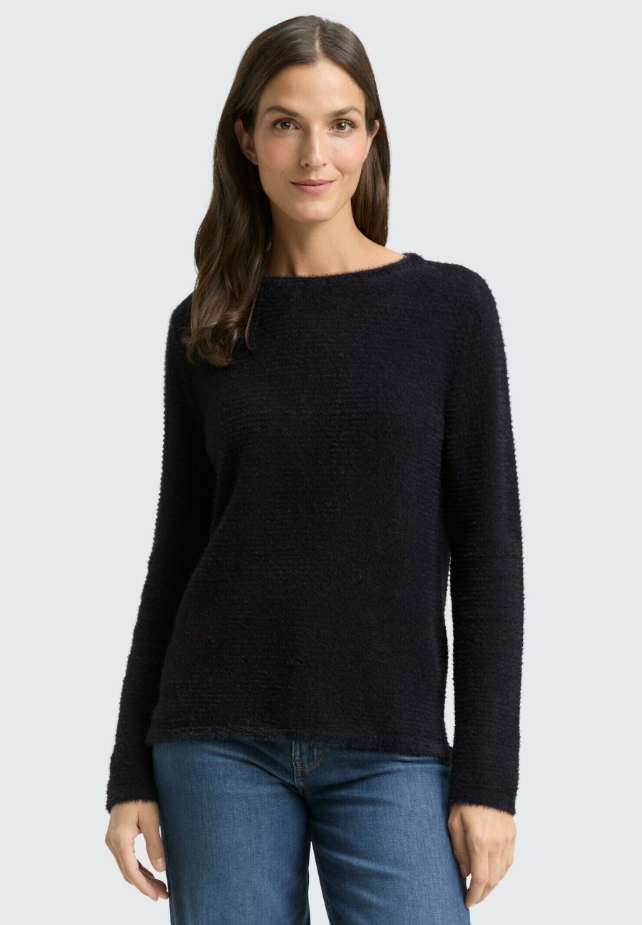Джемпер TOM TAILOR Jumper, Black Stripe With Featheryarn/Black
Джемпер TOM TAILOR Jumper, Black Stripe With Featheryarn/Black