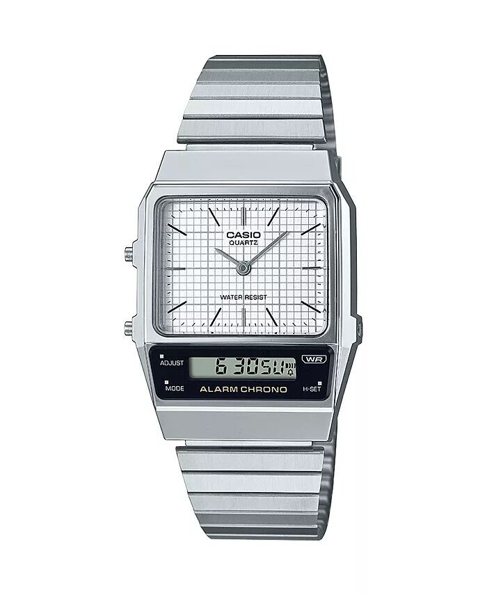 Часы Casio унисекс из нержавеющей стали серебристого цвета, 32,1 мм, AQ800E-7A2VT G-Shock, серебро
Часы Casio унисекс из нержавеющей стали серебристого цвета, 32,1 мм, AQ800E-7A2VT G-Shock, серебро