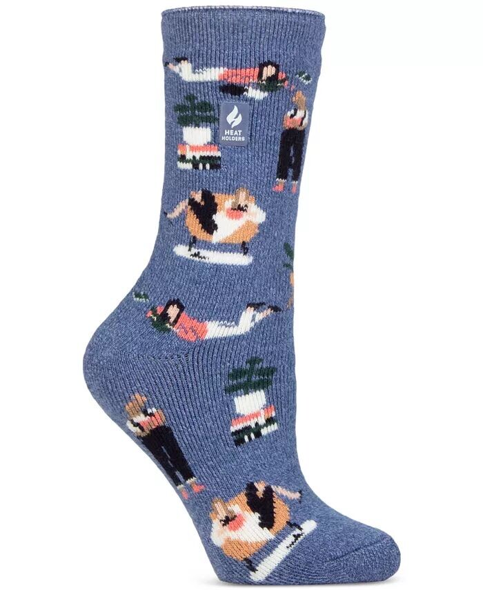 Женские носки с узором Julianna Reading Crew Heat Holders, синий
Женские носки с узором Julianna Reading Crew Heat Holders, синий