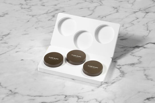 Палетка из 3 хайлайтеров Glow 3D Clare Blanc
Палетка из 3 хайлайтеров Glow 3D Clare Blanc