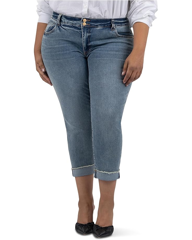 Джинсы KUT from the Kloth Plus Size Amy Crop Straight-Wstbnd Double Btn Roll Up, цвет Determination
Джинсы KUT from the Kloth Plus Size Amy Crop Straight-Wstbnd Double Btn Roll Up, цвет Determination