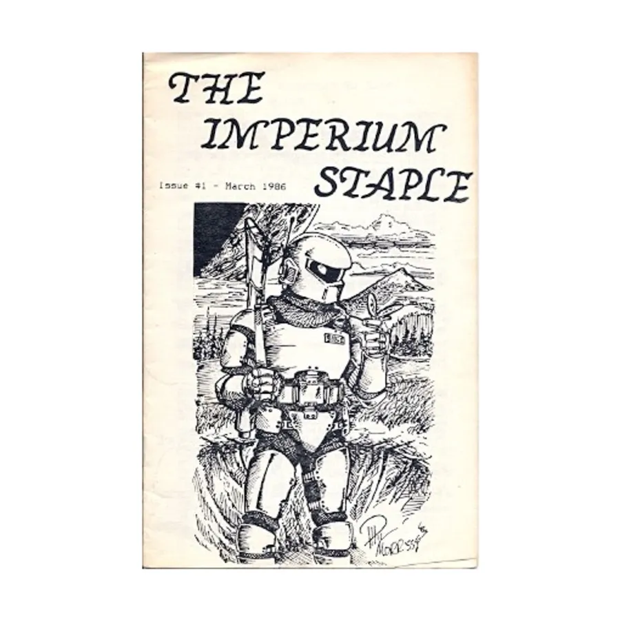 Журнал #1 "Assassin/Bounty Hunter, Ringworlds, Merchant Activities", Imperium Staple Magazine
Журнал #1 "Assassin/Bounty Hunter, Ringworlds, Merchant Activities", Imperium Staple Magazine