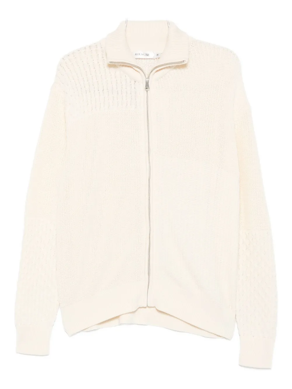Кардиган с жаккардовым узором Aya Muse, нейтральный
Кардиган с жаккардовым узором Aya Muse, нейтральный