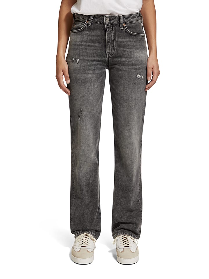 Джинсы - стандартный крой - антрацитового цвета Scotch & Soda
Джинсы - стандартный крой - антрацитового цвета Scotch & Soda